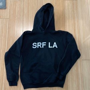 Heidi Merrick Black SRF LA Hoodie